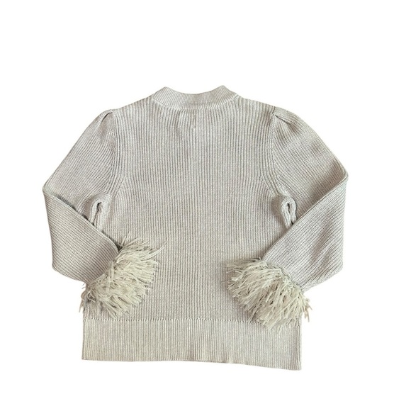 NIC+ZOE Night Fall Sweater in Palomino Cream Sweater Size Medium - Picture 8 of 10